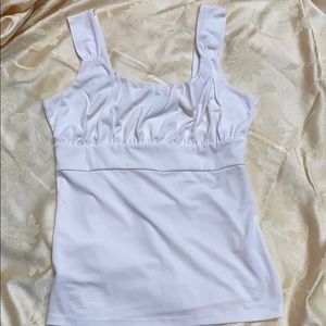 Ann Taylor sleeveless blouse - cream